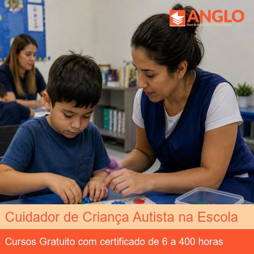 Cuidador de Criança Autista na Escola